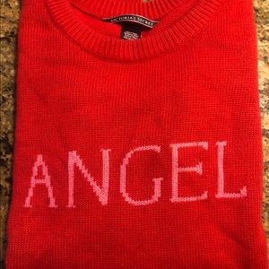 VICTORIA'S SECRET "ANGEL" SWEATER-SZ SMALL